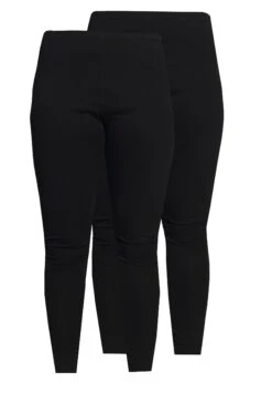 Even&Odd 30 2 PackLeggingsBlack Donna Pantaloni EVB21A00N-Q11