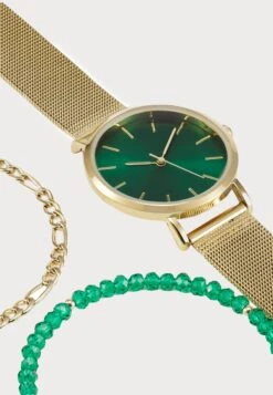 Even&Odd Set - Orologio - Gold-Coloured/Green 11 Even&Odd Set - Orologio - Gold-Coloured/Green -Even&Odd 9ca4af47e362414ebcc8f644e4e1876a