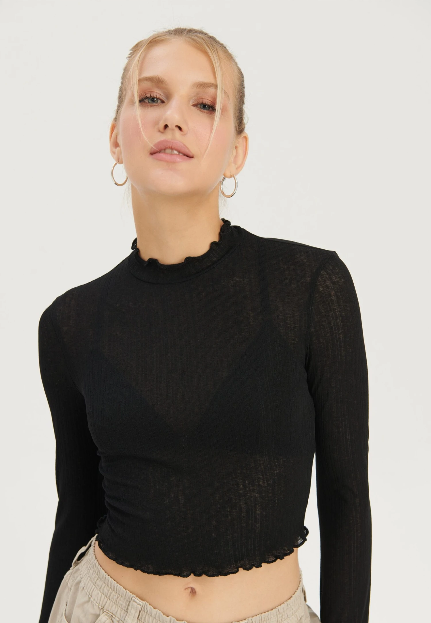 Even&Odd Maglietta A Manica LungaBlack Donna T-shirt E Top EV421D270-Q11 7 Even&Odd Maglietta A Manica LungaBlack Donna T-shirt E Top EV421D270-Q11 - immagine 5