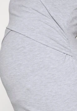 2PackT-Shirt BasicGreen/Mottled Light Grey Donna T-shirt E Top EVO29G00L-M11 -Even&Odd a147519caa56481fb0c3edc93f8724ff