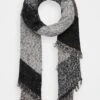 Even&Odd Sciarpa - Grey/Black -Even&Odd a2ee845127be4abb8d9f62db96180a7e