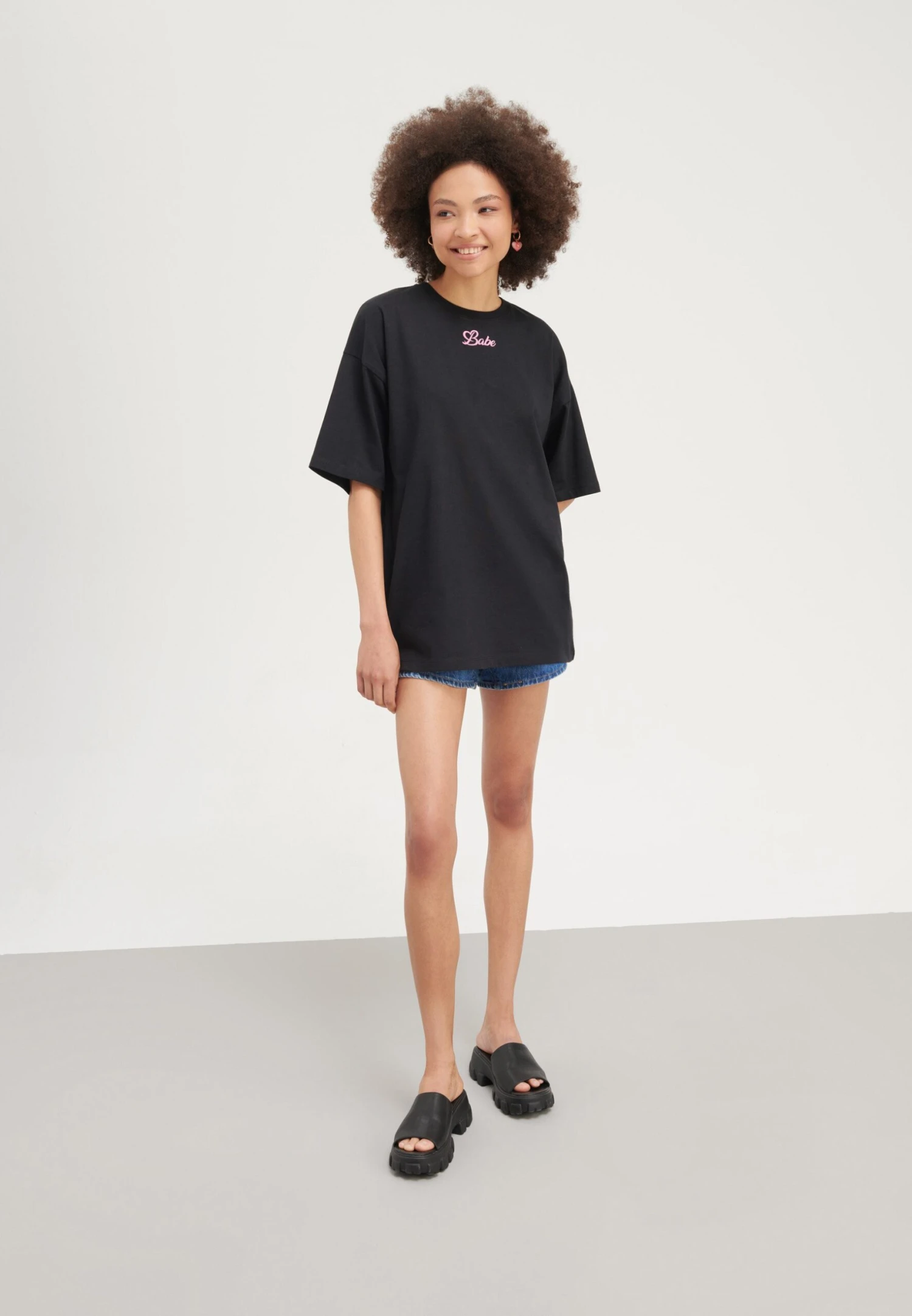 Even&Odd T-Shirt BasicBlack Donna T-shirt E Top EV421D25I-Q11 4 Even&Odd T-Shirt BasicBlack Donna T-shirt E Top EV421D25I-Q11 - immagine 2