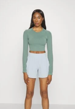 Maglietta A Manica LungaDark Green Donna Abbigliamento EV941D05T-M11