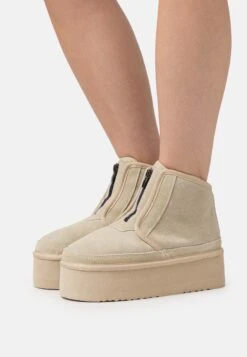 Even&Odd LeatherTronchettiBeige Donna Stivaletti EV411X02F-B11