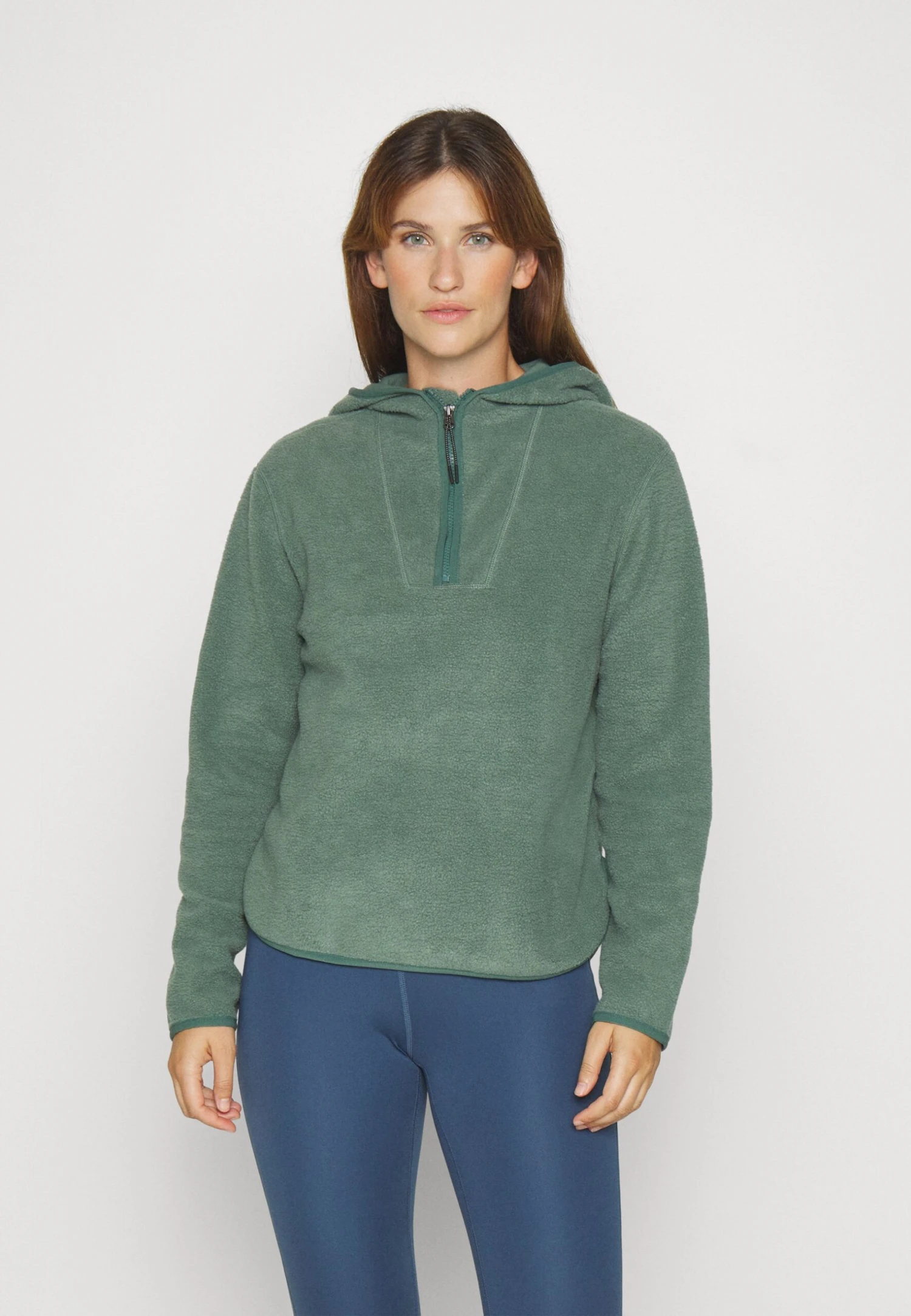 Felpa In PileDark Green Donna Felpe EV941F00S-M11 3 Felpa In PileDark Green Donna Felpe EV941F00S-M11
