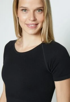 T-Shirt Con StampaBlack Donna Abbigliamento EV941D05R-Q11 -Even&Odd b150dba135954781985252d3d64ab7f7