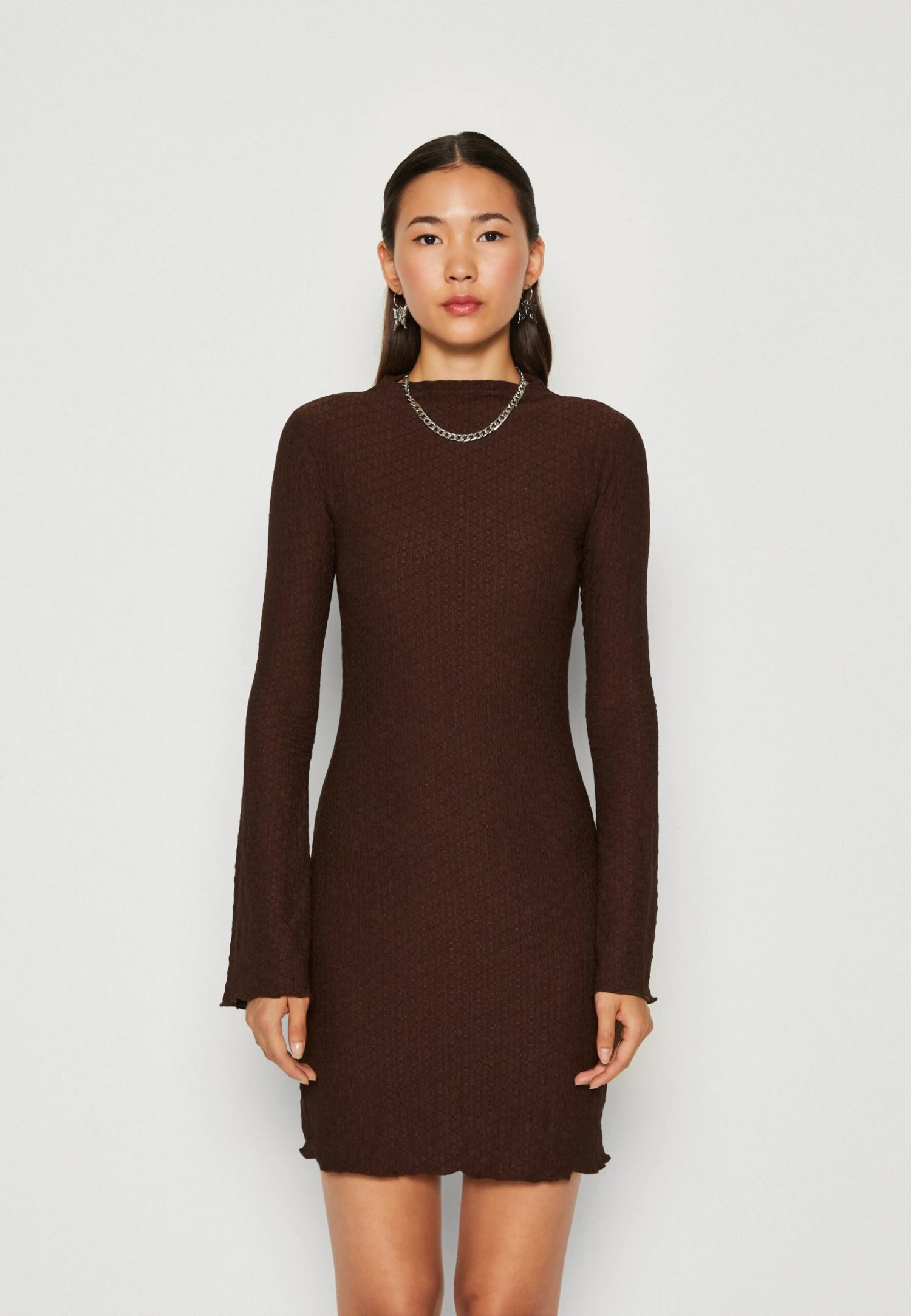 Even&Odd Vestito Di Maglina - Dark Brown 3 Even&Odd Vestito Di Maglina - Dark Brown