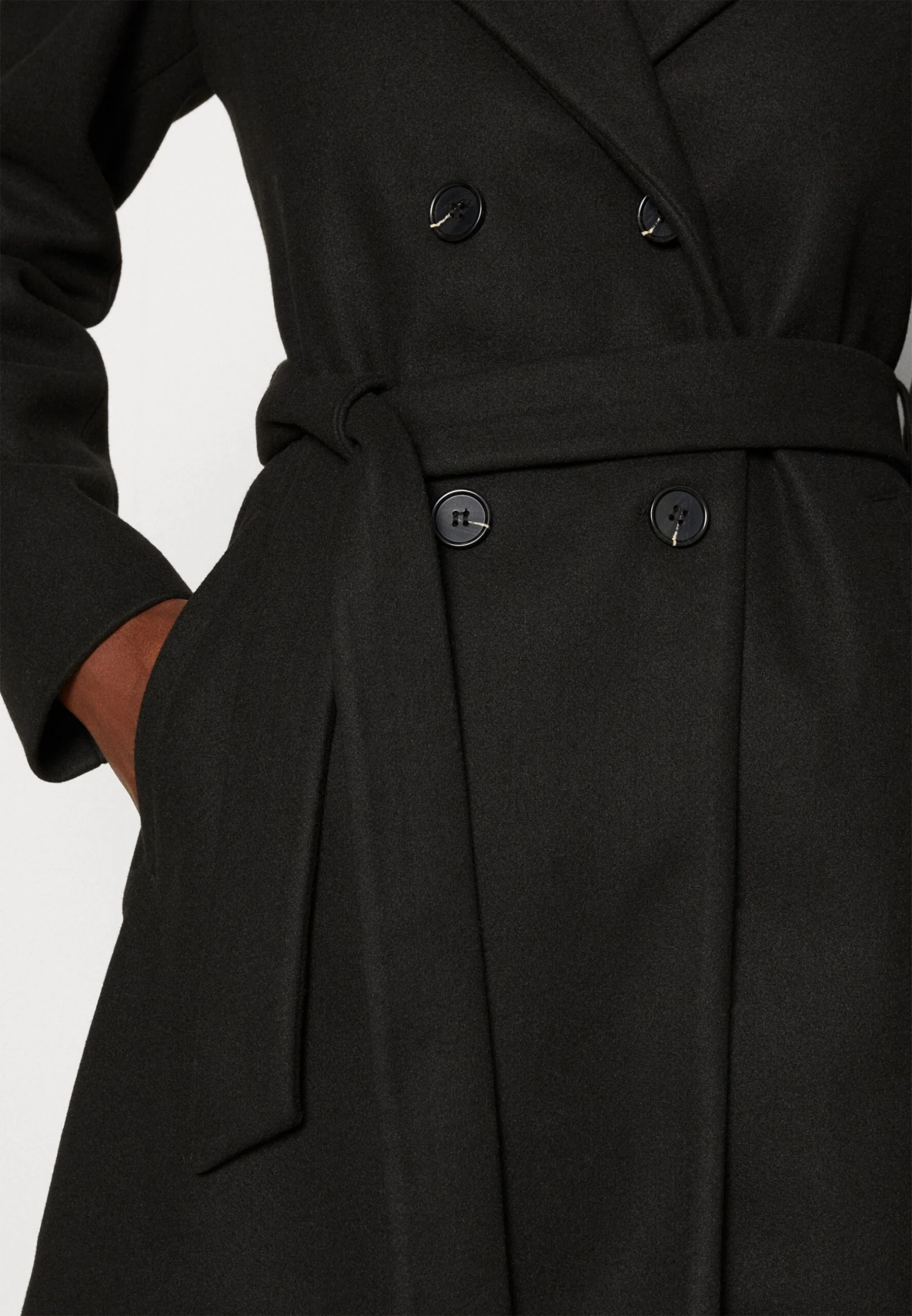 Cappotto CortoBlack Donna Cappotti EVI21U003-Q11 8 Cappotto CortoBlack Donna Cappotti EVI21U003-Q11 - immagine 6