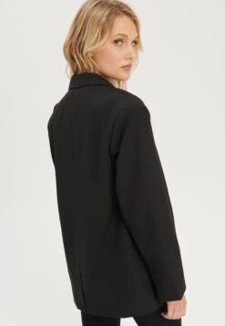 Even&Odd Oversize KurzmantelGiacca LeggeraBlack Donna Giacche E Blazer EV421U03H-Q11 -Even&Odd ba8985f545a2488584743bcbaf7808d1