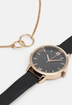 Even&Odd Set - Orologio - Gold-Coloured/Black -Even&Odd bd26f1befc0748c7a2e7c85ac5d6cf9b