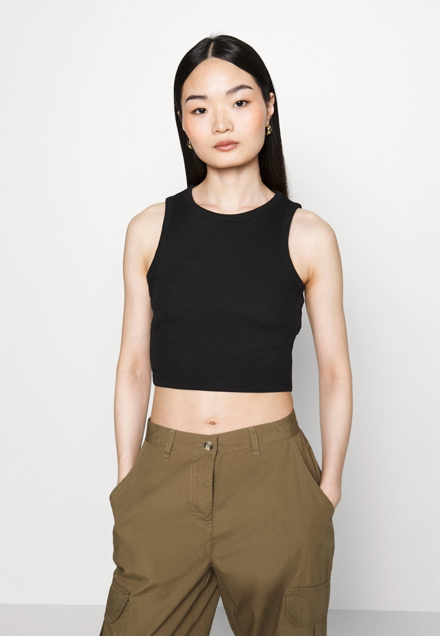 2 PackTopBlack/Green Donna T-shirt E Top EVF21D01W-Q12 7 2 PackTopBlack/Green Donna T-shirt E Top EVF21D01W-Q12 - immagine 5