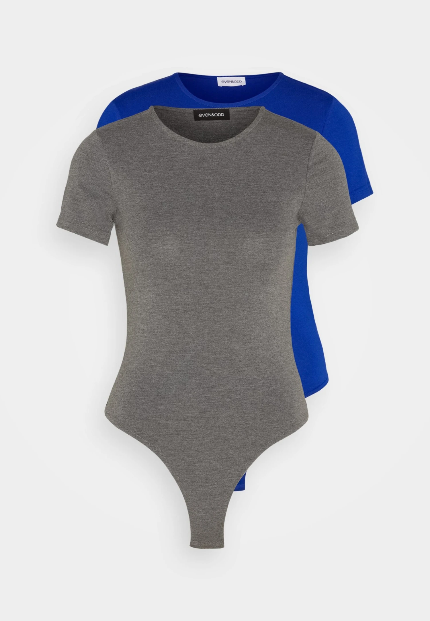 Even&Odd 2 PackT-Shirt BasicBlue/Mottled Dark Grey Donna T-shirt E Top EV421D223-K11 8 Even&Odd 2 PackT-Shirt BasicBlue/Mottled Dark Grey Donna T-shirt E Top EV421D223-K11 - immagine 6