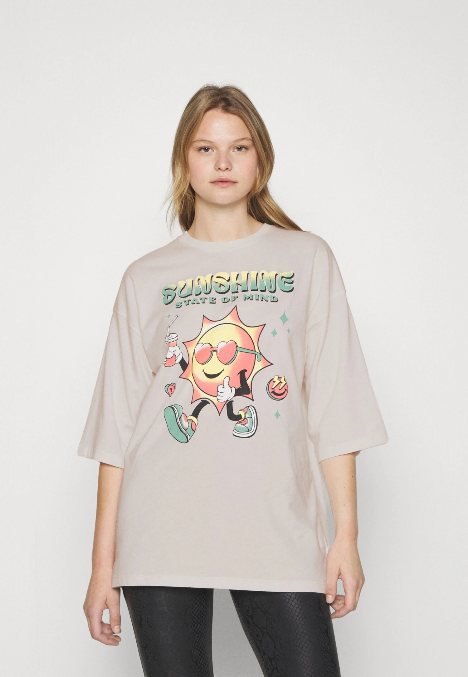 Even&Odd T-Shirt Con StampaBeige Donna T-shirt E Top EV421D26M-B11 5 Even&Odd T-Shirt Con StampaBeige Donna T-shirt E Top EV421D26M-B11 - immagine 3