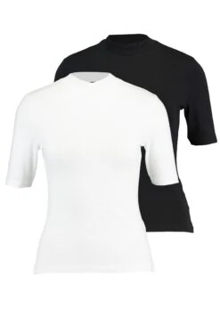 Even&Odd 2 PackT-Shirt BasicT-Shirt BasicWhite/Black Donna T-shirt E Top EV421D19S-A11 12 Even&Odd 2 PackT-Shirt BasicT-Shirt BasicWhite/Black Donna T-shirt E Top EV421D19S-A11 -Even&Odd ca338675ce46494898025e6d1b3984fe