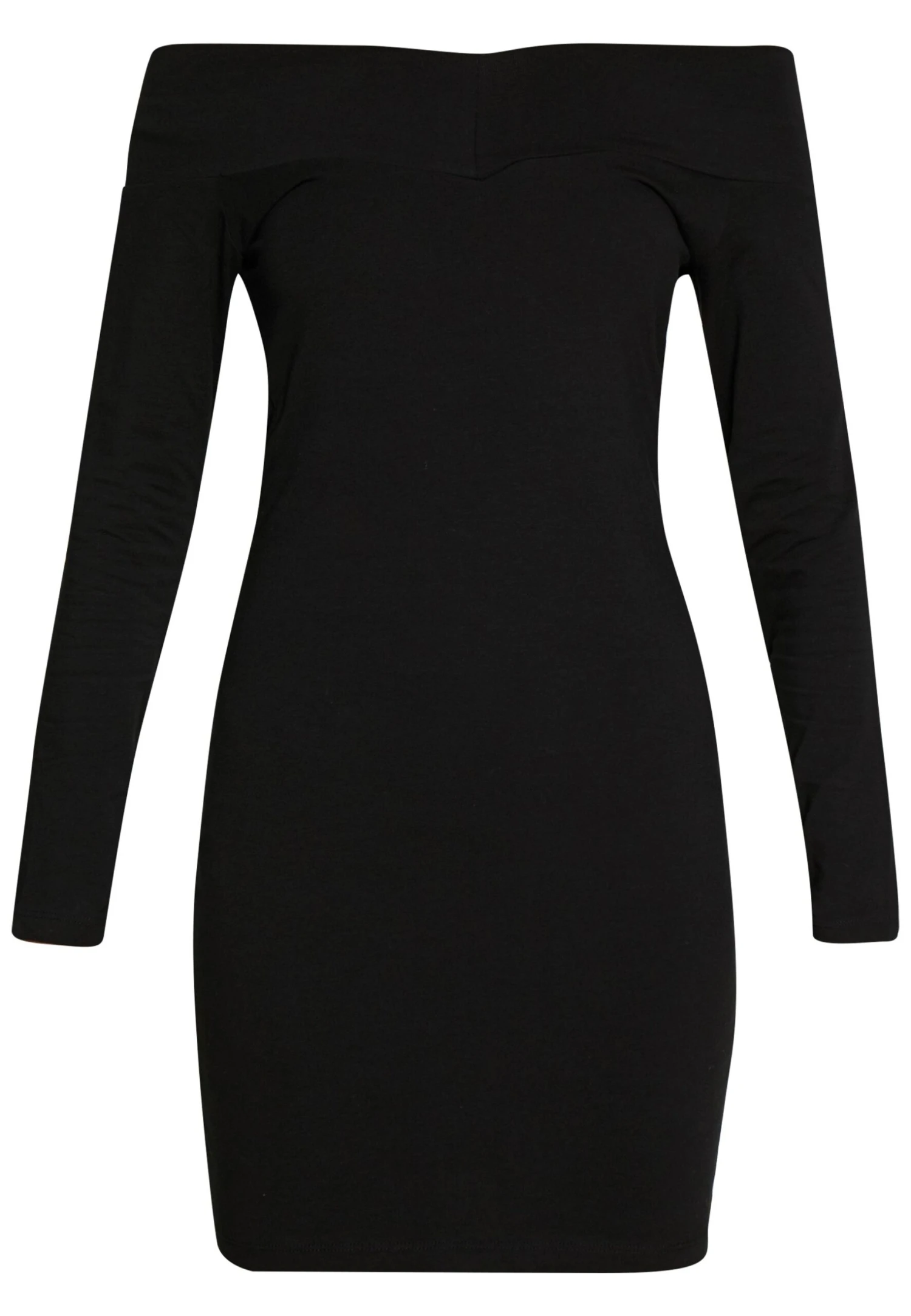 Even&Odd BasicOff-Shoulder Mini Long Sleeves DressTubinoBlack Donna Vestiti EV421C0ZW-Q11 7 Even&Odd BasicOff-Shoulder Mini Long Sleeves DressTubinoBlack Donna Vestiti EV421C0ZW-Q11 - immagine 5