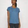 T-Shirt SportBlue Donna Abbigliamento EV941D05P-K11 -Even&Odd d389001954c24d29ad22efdadba3f0c1
