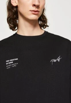 Even&Odd Unisex T-Shirt Con StampaBlack Donna T-shirt E Top EV421000O-Q11 -Even&Odd d80cf518d04c4ab5a1610c772cee926c