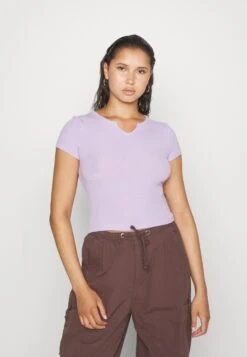 Even&Odd 2 PackT-Shirt BasicBlack/Purple Donna T-shirt E Top EV421D24U-Q11 13 Even&Odd 2 PackT-Shirt BasicBlack/Purple Donna T-shirt E Top EV421D24U-Q11 -Even&Odd d9227fb7fca34d0b905e66eab368fbdd