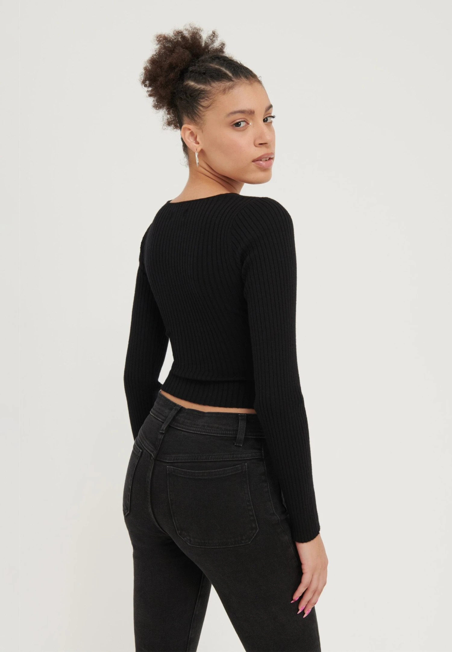 Even&Odd MaglioneBlack Donna Maglieria EV421I0HC-Q11 5 Even&Odd MaglioneBlack Donna Maglieria EV421I0HC-Q11 - immagine 3