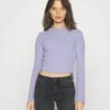 Maglietta A Manica Lunga Lilac Donna T-shirt E Top EVF21D054-I11 -Even&Odd daf8e4549d9a4f858b21297cfa43bc3c