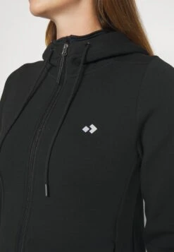 Felpa Con ZipBlack Donna Abbigliamento EV941G01D-Q11 -Even&Odd dc5479ea8cd544079c4008cdefec9845