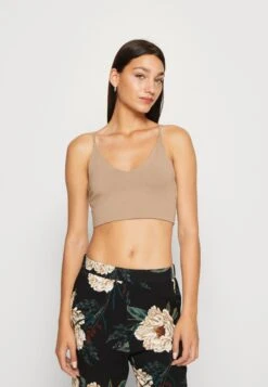 Even&Odd 2 PackTopBlack/Taupe Donna T-shirt E Top EV421D1BS-Q15 -Even&Odd dc9c51ed695d41d1bc06078718ef3794