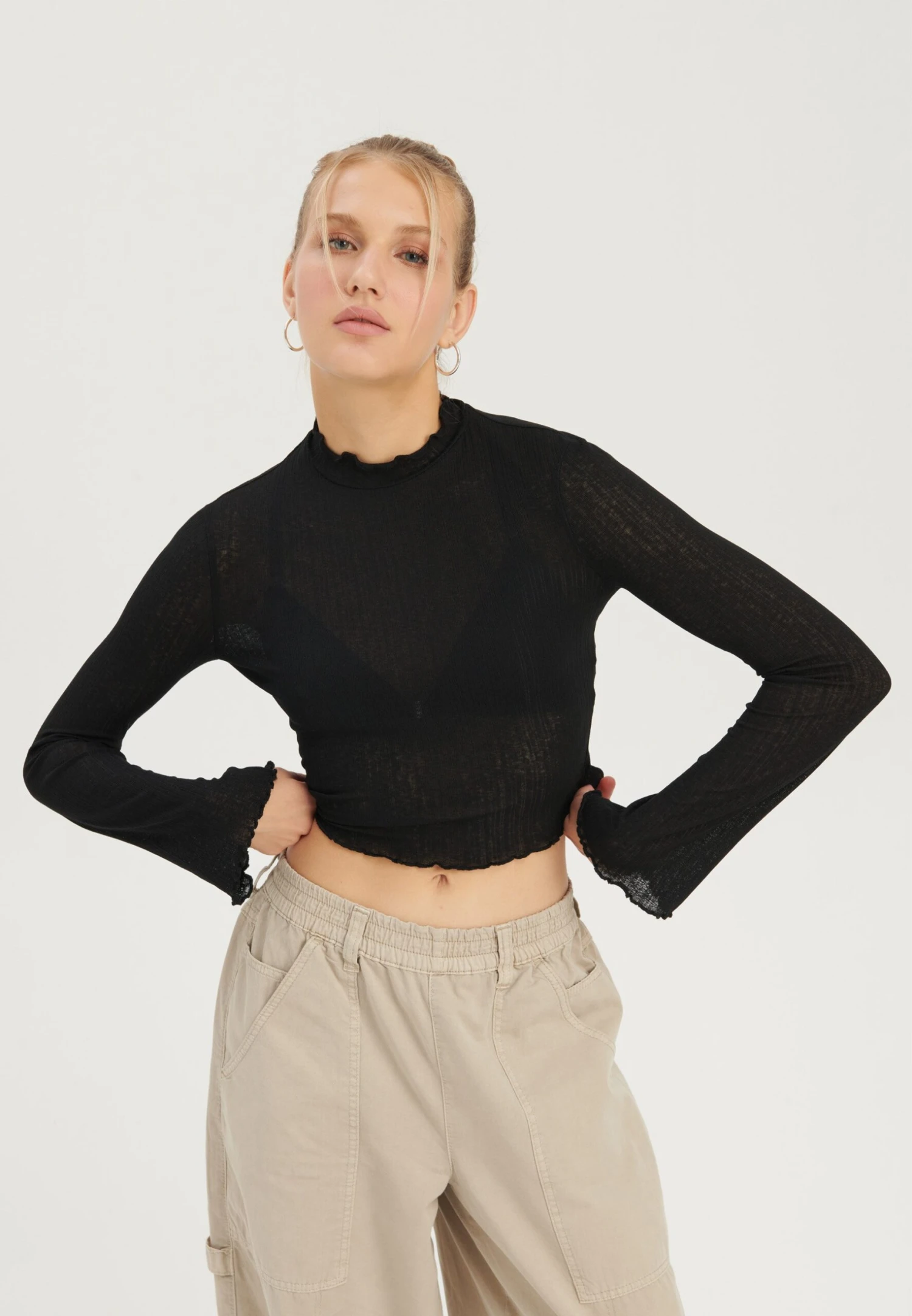 Even&Odd Maglietta A Manica LungaBlack Donna T-shirt E Top EV421D270-Q11 3 Even&Odd Maglietta A Manica LungaBlack Donna T-shirt E Top EV421D270-Q11