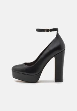 Even&Odd LeatherDecolletéBlack Donna Scarpe Con Tacco EV411B09S-Q11