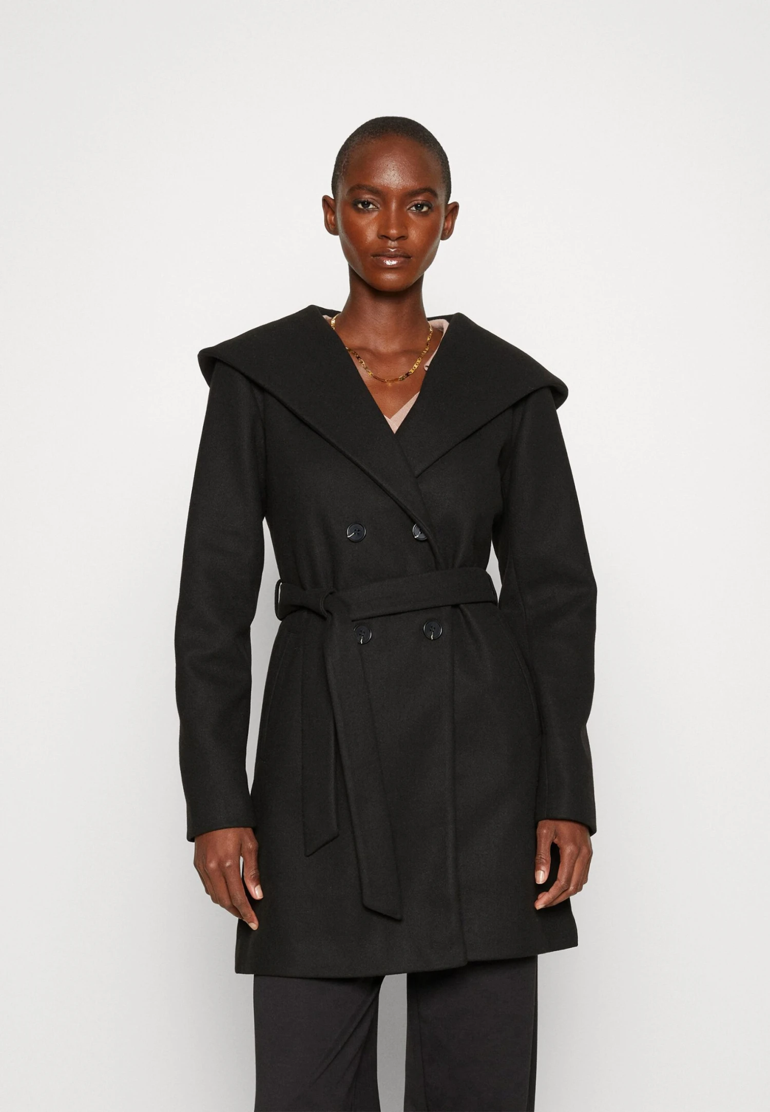 Cappotto CortoBlack Donna Cappotti EVI21U003-Q11 3 Cappotto CortoBlack Donna Cappotti EVI21U003-Q11