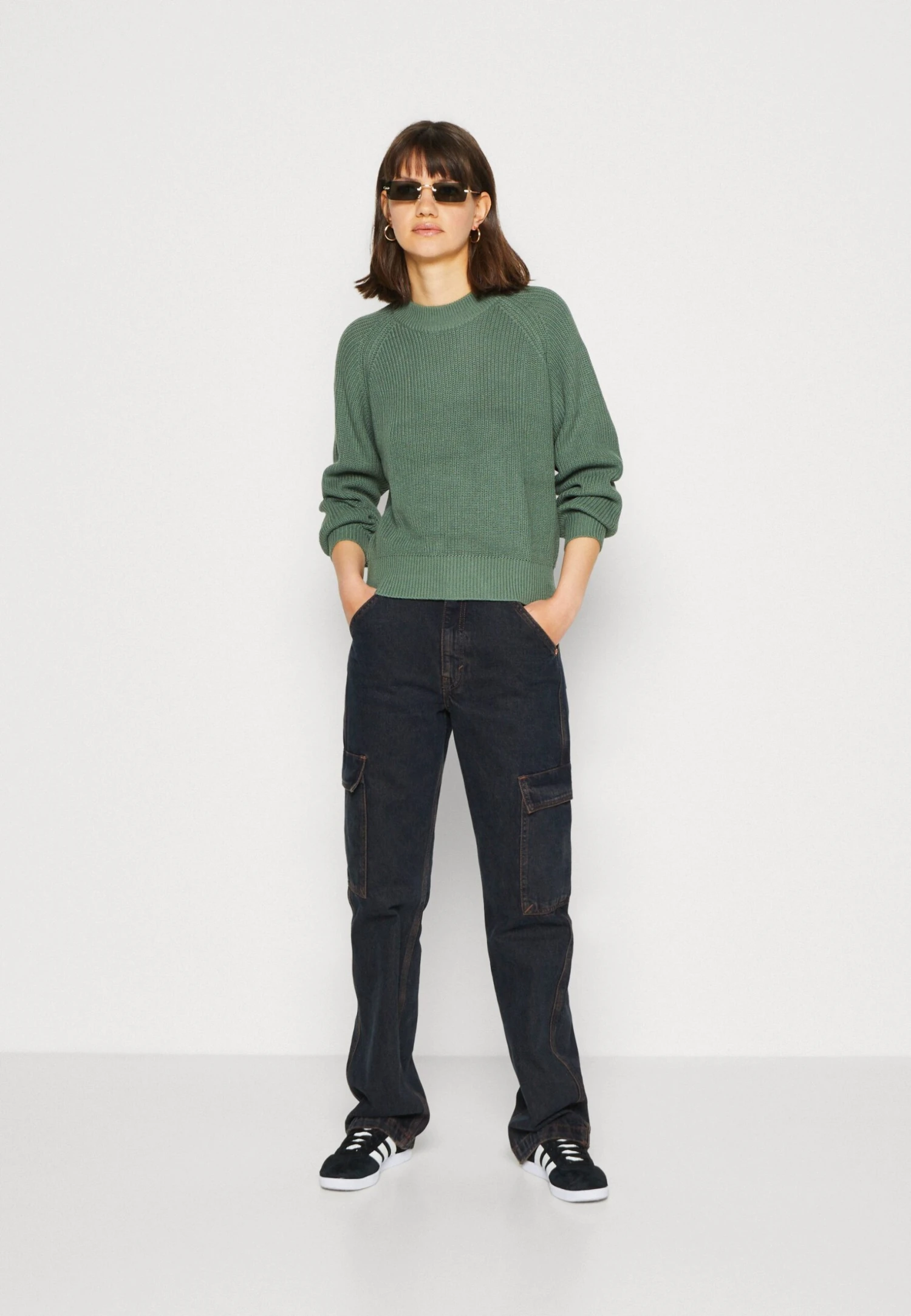 Even&Odd MaglioneOlive Donna Maglieria EV421I0B6-N11 4 Even&Odd MaglioneOlive Donna Maglieria EV421I0B6-N11 - immagine 2